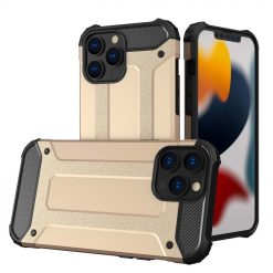 Odolný kryt Hybrid Armor zlatý – Apple iPhone 13 Pro