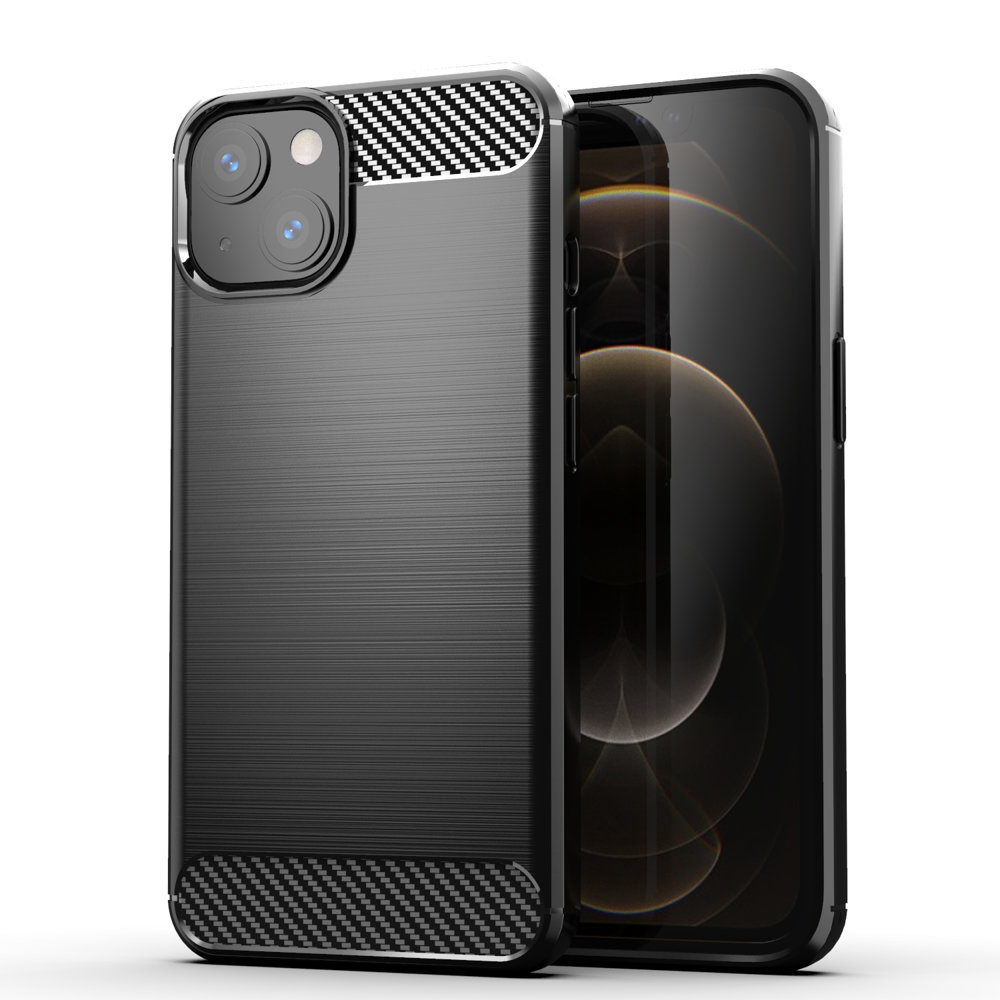 Zadný kryt Carbon čierny – Apple iPhone 13 | Kryty na mobil Kryty na mobil | Zadný kryt Carbon čierny – Apple iPhone 13 | Kryty na mobil