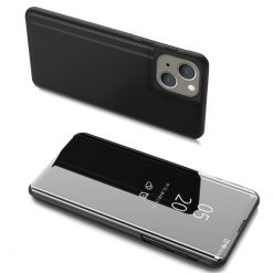 Kryty na mobil | Priehľadný kryt Clear View Case čierny – Apple iPhone 13 | Kryty na mobil