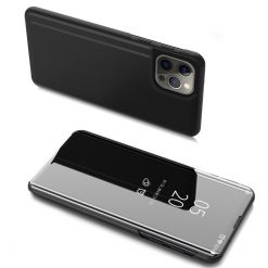 Kryty na mobil | Priehľadný kryt Clear View Case čierny – Apple iPhone 13 Pro Max | Kryty na mobil