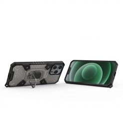 Odolný kryt Capsule Ring Case čierny – Apple iPhone 13 Pro Max | Kryty na mobil Kryty na mobil | Odolný kryt Capsule Ring Case čierny – Apple iPhone 13 Pro Max | Kryty na mobil