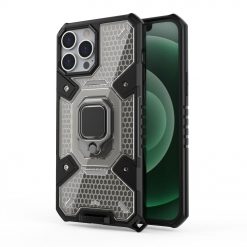 Kryty na mobil | Odolný kryt Capsule Ring Case čierny – Apple iPhone 13 Pro Max | Kryty na mobil