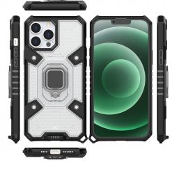 Kryty na mobil | Odolný kryt Capsule Ring Case transparentný – Apple iPhone 13 | Kryty na mobil