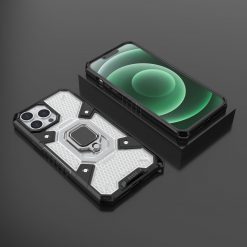Kryty na mobil | Odolný kryt Capsule Ring Case transparentný – Apple iPhone 13 Pro Max | Kryty na mobil