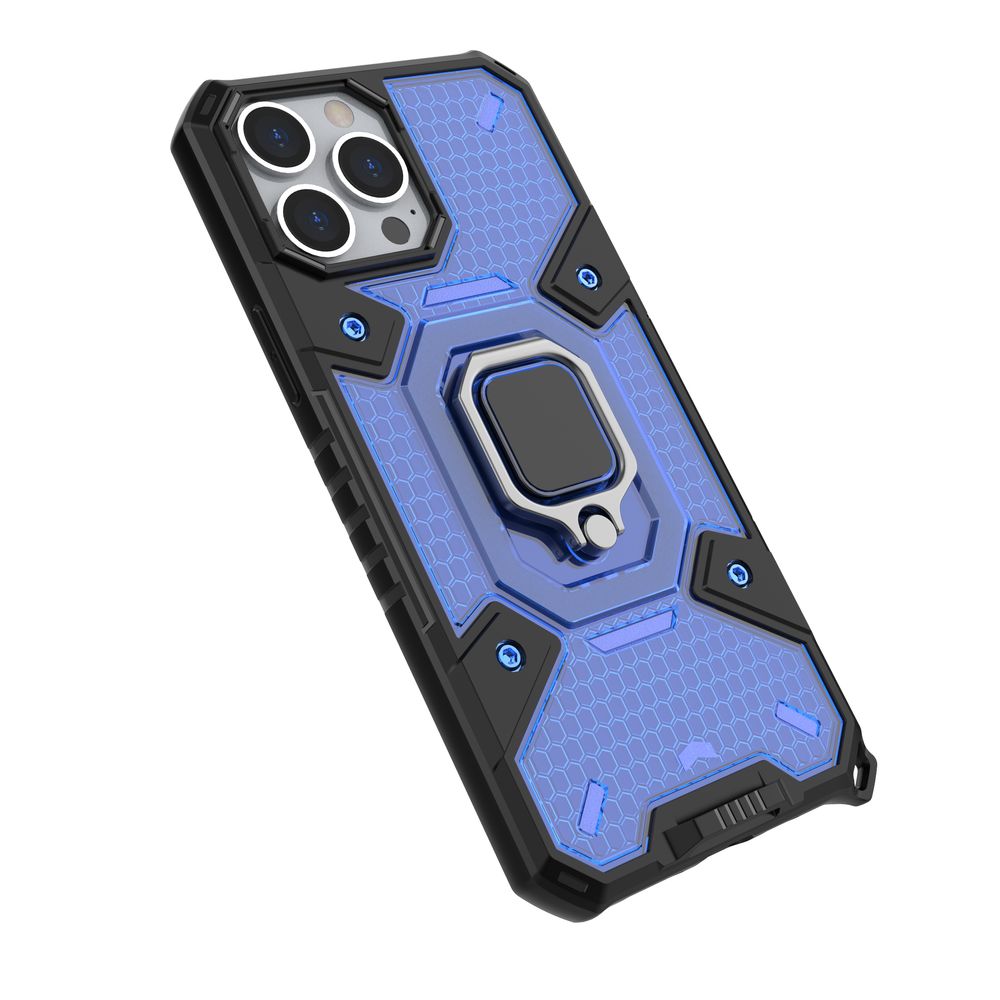 Odolný kryt Capsule Ring Case modrý – Apple iPhone 13 Pro Max | Kryty na mobil Kryty na mobil | Odolný kryt Capsule Ring Case modrý – Apple iPhone 13 Pro Max | Kryty na mobil