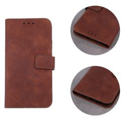 Knižkové puzdro Smart Velvet hnedé – Apple iPhone 11 Pro | Kryty na mobil Kryty na mobil | Knižkové puzdro Smart Velvet hnedé – Apple iPhone 11 Pro | Kryty na mobil