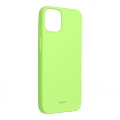 Silikónový kryt Roar Colorful Jelly limetkový – Apple iPhone 13