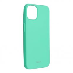 Kryty na mobil | Silikónový kryt Roar Colorful Jelly mätový – Apple iPhone 13 | Kryty na mobil