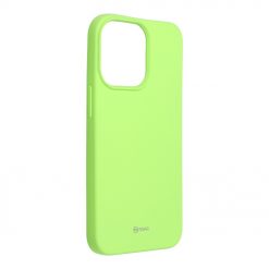 Silikónový kryt Roar Colorful Jelly limetkový – Apple iPhone 13 Pro