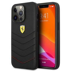 Kryty na mobil | Zadný kryt Ferrari FEHCP13LRQUK čierny – Apple iPhone 13 Pro | Kryty na mobil