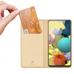 Peňaženkové puzdro Dux Ducis Skin Pro zlaté – Samsung Galaxy S20 FE | Kryty na mobil Kryty na mobil | Peňaženkové puzdro Dux Ducis Skin Pro zlaté – Samsung Galaxy S20 FE | Kryty na mobil