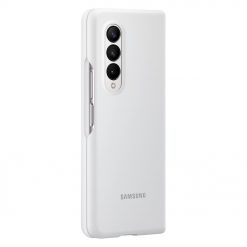 Kryty na mobil | Silikónové puzdro Samsung Silicone Cover biele – Samsung Galaxy Z Fold 3 | Kryty na mobil