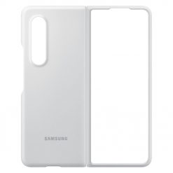 Kryty na mobil | Silikónové puzdro Samsung Silicone Cover biele – Samsung Galaxy Z Fold 3 | Kryty na mobil