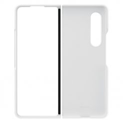 Kryty na mobil | Silikónové puzdro Samsung Silicone Cover biele – Samsung Galaxy Z Fold 3 | Kryty na mobil