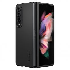 Kryty na mobil | Puzdro Spigen AirSkin čierne – Samsung Galaxy Z Fold 3 | Kryty na mobil