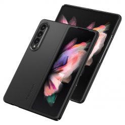 Kryty na mobil | Puzdro Spigen AirSkin čierne – Samsung Galaxy Z Fold 3 | Kryty na mobil
