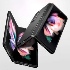 Kryty na mobil | Puzdro Spigen AirSkin čierne – Samsung Galaxy Z Fold 3 | Kryty na mobil