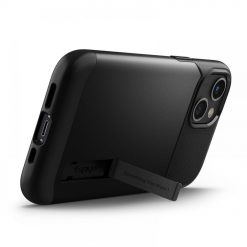 Kryty na mobil | Zadný kryt Spigen Slim Armor čierny – Apple iPhone 13 | Kryty na mobil