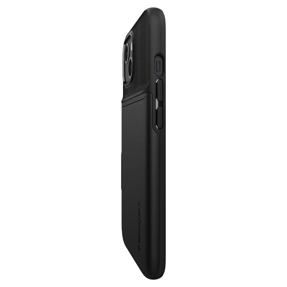Zadný kryt Spigen Slim Armor CS čierny – Apple iPhone 13 | Kryty na mobil Kryty na mobil | Zadný kryt Spigen Slim Armor CS čierny – Apple iPhone 13 | Kryty na mobil