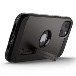 Kryty na mobil | Zadný kryt Spigen Tough Armor Gunmetal – Apple iPhone 13 | Kryty na mobil