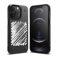 Odolný kryt Ringke Onyx Paint čierny – Apple iPhone 13 Pro