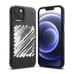 Kryty na mobil | Odolný kryt Ringke Onyx Paint čierny – Apple iPhone 13 | Kryty na mobil