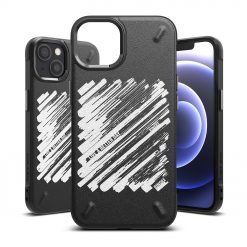Kryty na mobil | Odolný kryt Ringke Onyx Paint čierny – Apple iPhone 13 | Kryty na mobil