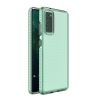 Kryty na mobil | Transparentný kryt Spring Case 1mm bledomodrý rám – Samsung Galaxy S20 FE | Kryty na mobil