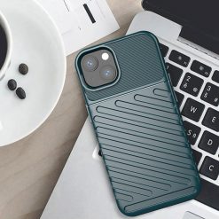Kryty na mobil | Odolný kryt Thunder Armor zelený – Apple iPhone 13 | Kryty na mobil
