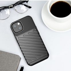 Kryty na mobil | Odolný kryt Thunder Armor čierny – Apple iPhone 13 | Kryty na mobil