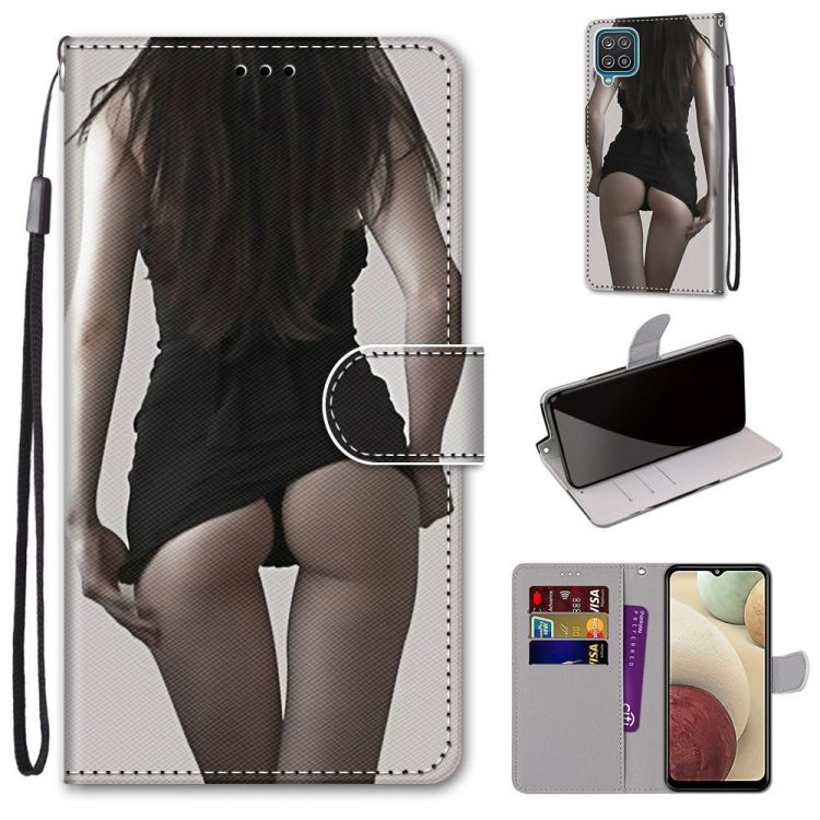 Knižkové puzdro Trendy Cross case Sexy žena – Samsung Galaxy A12 / M12 | Kryty na mobil Kryty na mobil | Knižkové puzdro Trendy Cross case Sexy žena – Samsung Galaxy A12 / M12 | Kryty na mobil