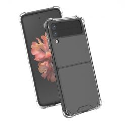 Kryty na mobil | Transparentný kryt TPU Shock-resistant – Samsung Galaxy Z Flip 3 | Kryty na mobil