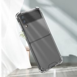 Kryty na mobil | Transparentný kryt TPU Shock-resistant – Samsung Galaxy Z Flip 3 | Kryty na mobil
