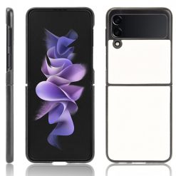 Kryty na mobil | Kryt Shockproof Crocodile Texture biely – Samsung Galaxy Z Flip 3 | Kryty na mobil