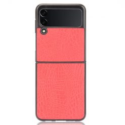 Kryt Shockproof Crocodile Texture červený – Samsung Galaxy Z Flip 3 | Kryty na mobil Kryty na mobil | Kryt Shockproof Crocodile Texture červený – Samsung Galaxy Z Flip 3 | Kryty na mobil
