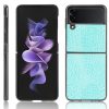 Kryty na mobil | Kryt Shockproof Crocodile Texture ružový – Samsung Galaxy Z Flip 3 | Kryty na mobil