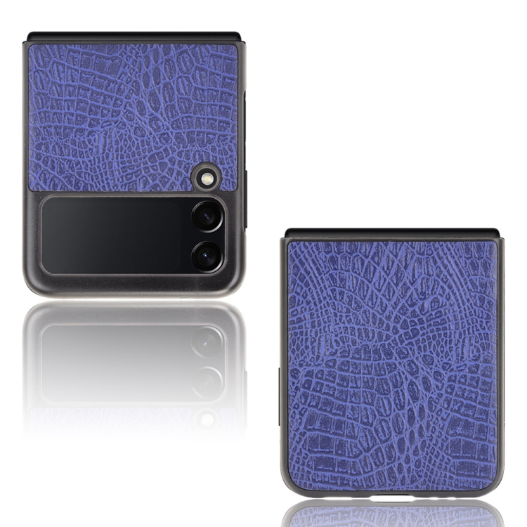 Kryt Shockproof Crocodile Texture modrý – Samsung Galaxy Z Flip 3 | Kryty na mobil Kryty na mobil | Kryt Shockproof Crocodile Texture modrý – Samsung Galaxy Z Flip 3 | Kryty na mobil