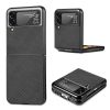 Kryty na mobil | Kryt Cross Pattern Slim modrý – Samsung Galaxy Z Flip 3 | Kryty na mobil