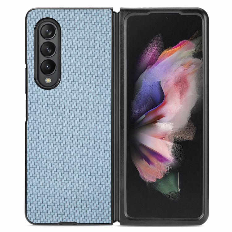 Kryt Cross Pattern Slim modrý – Samsung Galaxy Z Fold 3 | Kryty na mobil Kryty na mobil | Kryt Cross Pattern Slim modrý – Samsung Galaxy Z Fold 3 | Kryty na mobil
