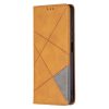 Kryty na mobil | Knižkové puzdro Rhombus červené – Xiaomi 11T / 11T Pro | Kryty na mobil