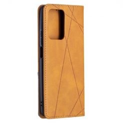 Knižkové puzdro Rhombus žlté – Xiaomi 11T / 11T Pro | Kryty na mobil Kryty na mobil | Knižkové puzdro Rhombus žlté – Xiaomi 11T / 11T Pro | Kryty na mobil