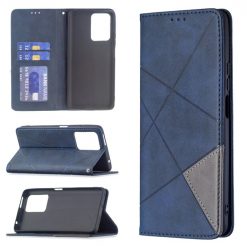 Knižkové puzdro Rhombus modré – Xiaomi 11T / 11T Pro | Kryty na mobil Kryty na mobil | Knižkové puzdro Rhombus modré – Xiaomi 11T / 11T Pro | Kryty na mobil