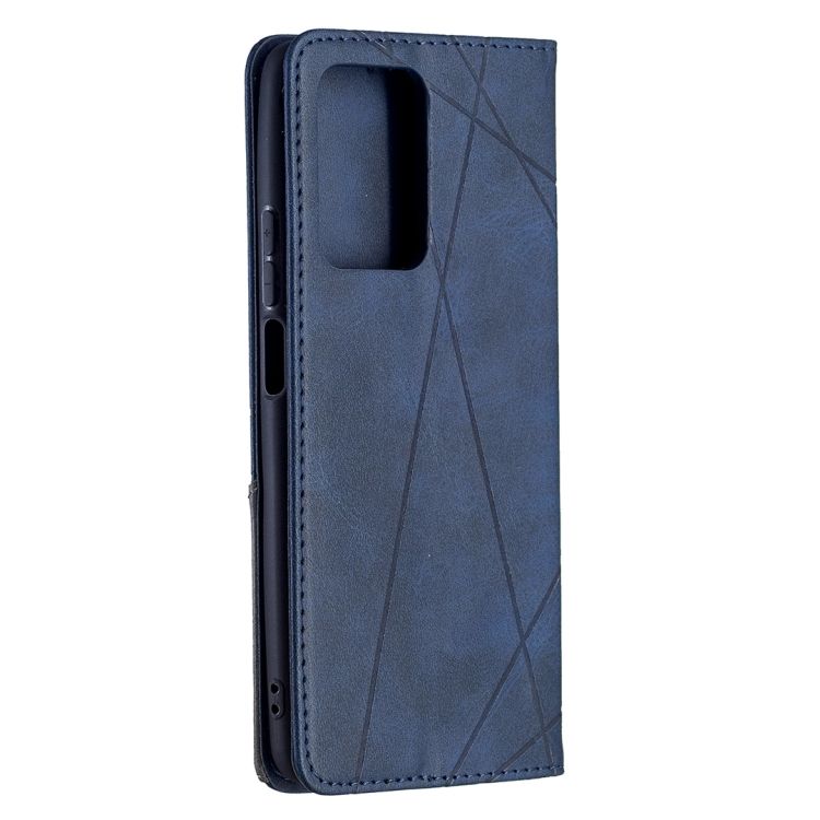 Knižkové puzdro Rhombus modré – Xiaomi 11T / 11T Pro | Kryty na mobil Kryty na mobil | Knižkové puzdro Rhombus modré – Xiaomi 11T / 11T Pro | Kryty na mobil