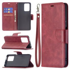 Kryty na mobil | Peňaženkové puzdro Retro Lambskin červené – Xiaomi 11T / 11T Pro | Kryty na mobil
