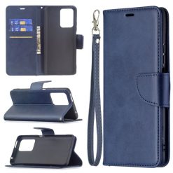 Kryty na mobil | Peňaženkové puzdro Retro Lambskin modré – Xiaomi 11T / 11T Pro | Kryty na mobil