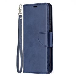 Kryty na mobil | Peňaženkové puzdro Retro Lambskin modré – Xiaomi 11T / 11T Pro | Kryty na mobil