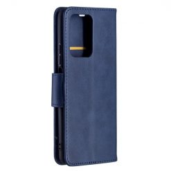 Kryty na mobil | Peňaženkové puzdro Retro Lambskin modré – Xiaomi 11T / 11T Pro | Kryty na mobil