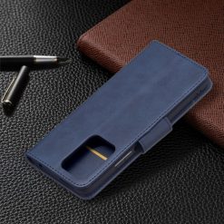 Kryty na mobil | Peňaženkové puzdro Retro Lambskin modré – Xiaomi 11T / 11T Pro | Kryty na mobil