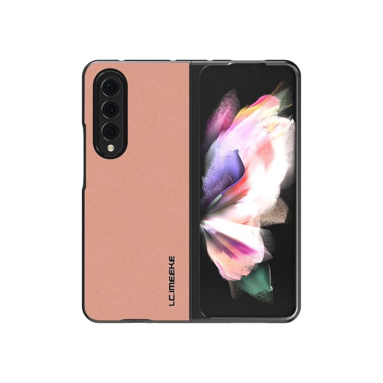 Kryt Imeeke Plain Leather ružový – Samsung Galaxy Z Fold 3 | Kryty na mobil Kryty na mobil | Kryt Imeeke Plain Leather ružový – Samsung Galaxy Z Fold 3 | Kryty na mobil
