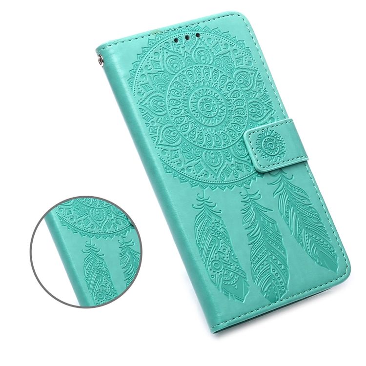 Peňaženkové puzdro Dream Catcher zelené – Xiaomi 11T / 11T Pro | Kryty na mobil Kryty na mobil | Peňaženkové puzdro Dream Catcher zelené – Xiaomi 11T / 11T Pro | Kryty na mobil